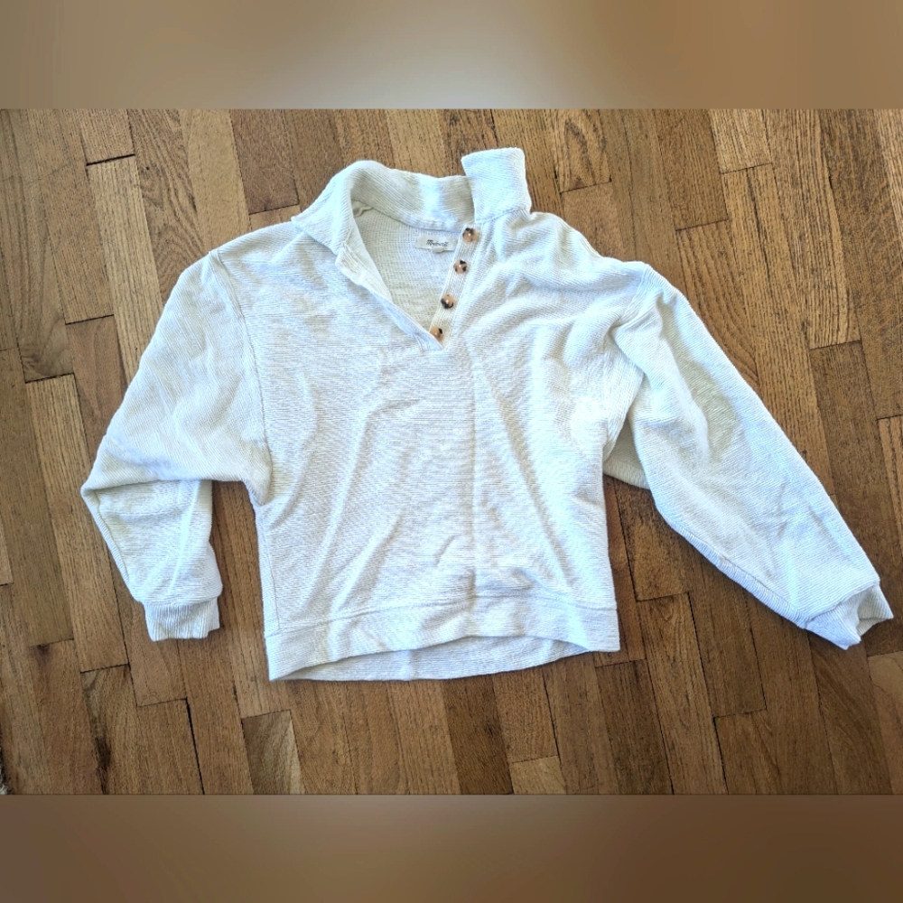 Madewell Rugby Crop Knit